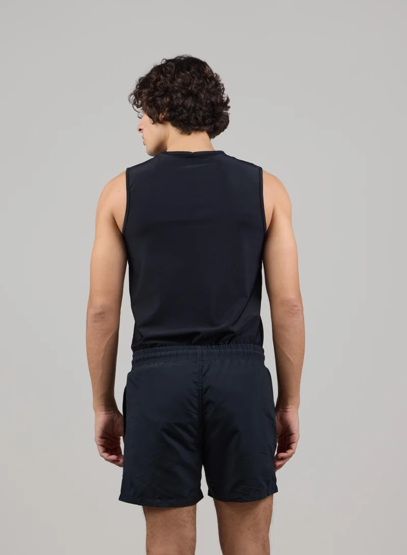 Just Nature Black Sleeveless Rashguard for Men | Best Price UAE